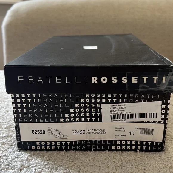 🆕 Made in Italy Fratelli Rossetti women’s loafers 👞 size 10